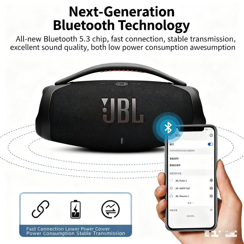JB.L BOOMBOX3 Wireless Portable Bluetooth Speaker 音乐战神3|undefined