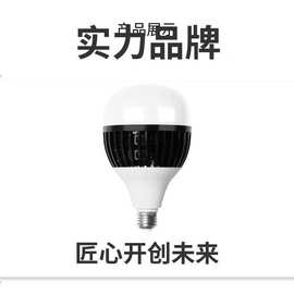 源头厂家直供家用LED球泡灯E27螺口室内工厂照明大功率批发
