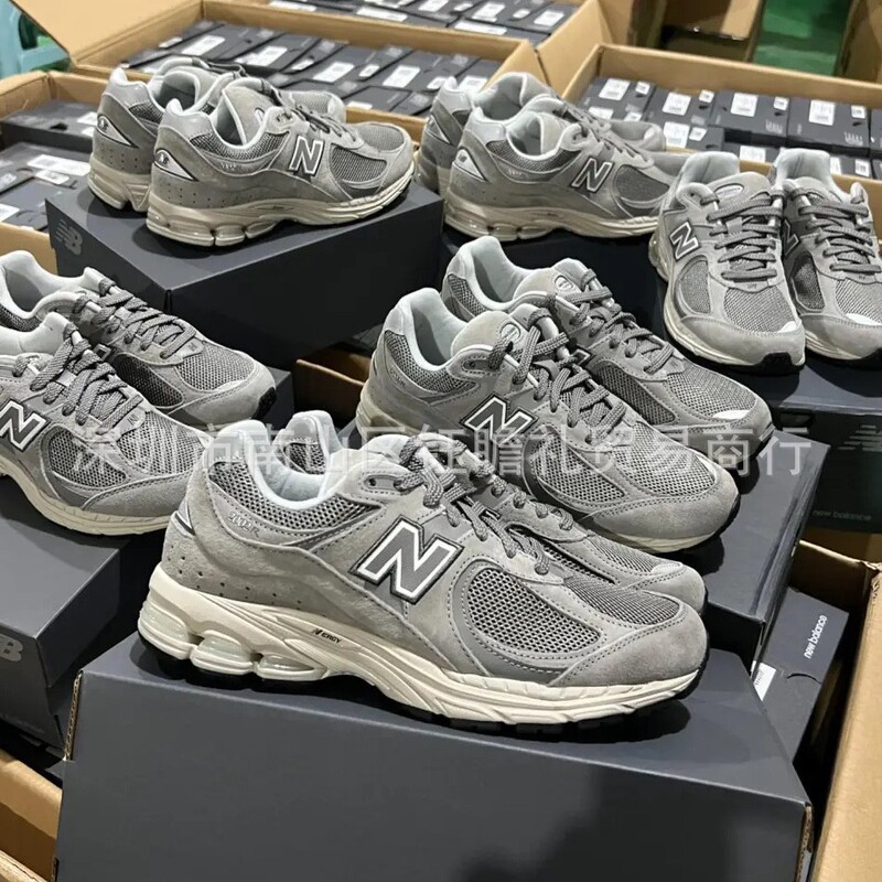 Pure Original Cross-Border New Balance Nb2002R Yuanzu Gray Thick-Soled Men's and Women's Casual Dad Running Sneakers Pure Original Cross-Border New Balance Nb2002R Yuanzu Gray Thick-Soled Men's and Women's Casual Dad Running Sneakers