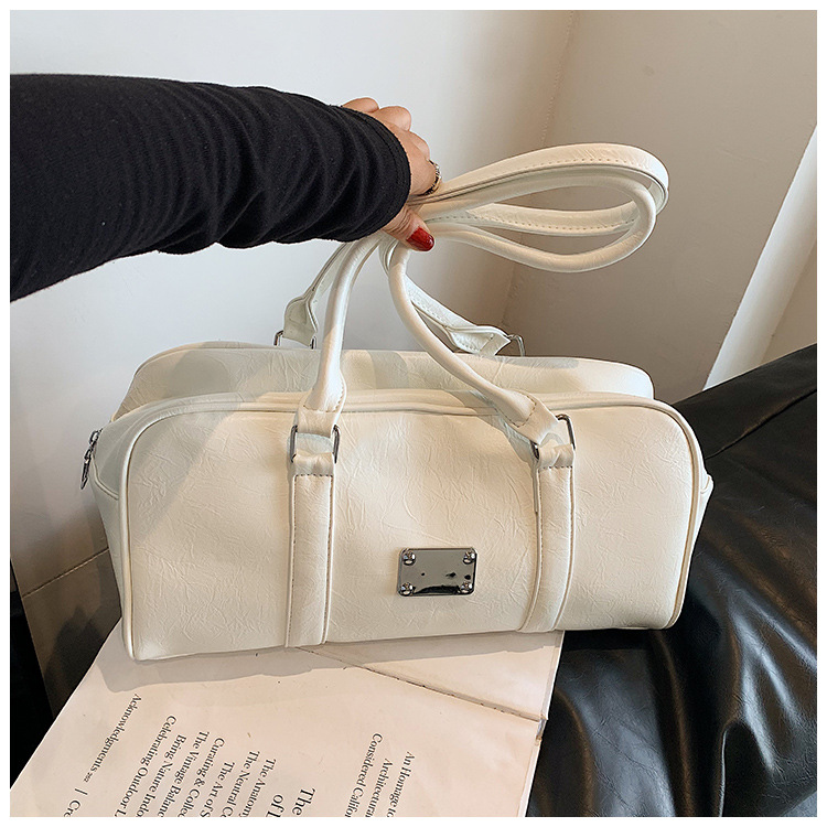 Borsa dal design di nicchia francese per la nuova borsa tote portatile ad alta capacità 2023 da donna, borsa a tracolla per il fitness da pendolarismo_voghion.com