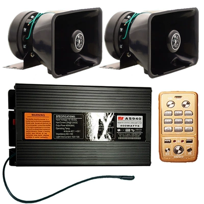 Car horn/tweeter car alarm siren loudspeaker