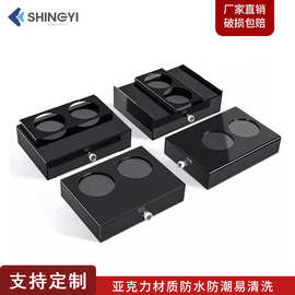 酒店牙具盒亚克力宾馆一次性洗漱用品收纳盒卫生间台面易耗品盒