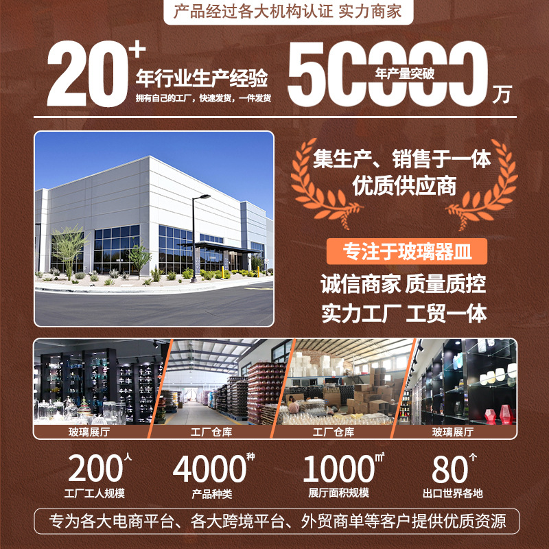 Taza de cristal simple, embudo de cintura de alto valor, taza de café, barra casera, taza de jugo, taza de agua al por mayor