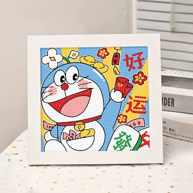 Набор для алмазной вышивки (Sanrio) Пикачу в раме, 17×17 см, комплект для полного стежка DIY