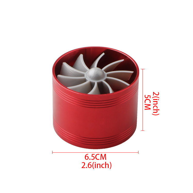 Car Turbocharger Intake Turbine Modification Single/Double-Sided Wheel F1-Z Engine Power Intake Accessories