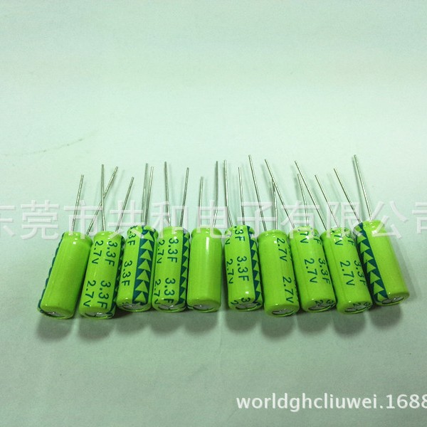 厂家直销ROHS 超级电容3F2.7V耐低温耐高温寿命长