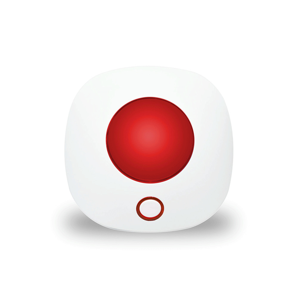 涂鸦智能wifi主机报警器室内无线警笛可配100个烟感红外门磁SN11