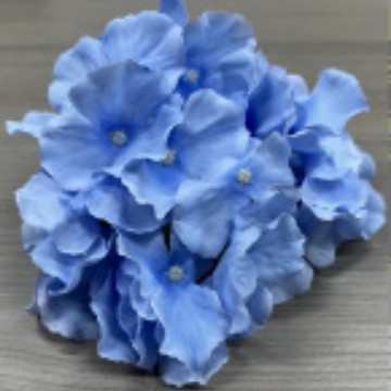 삼각 수국 - 하늘색