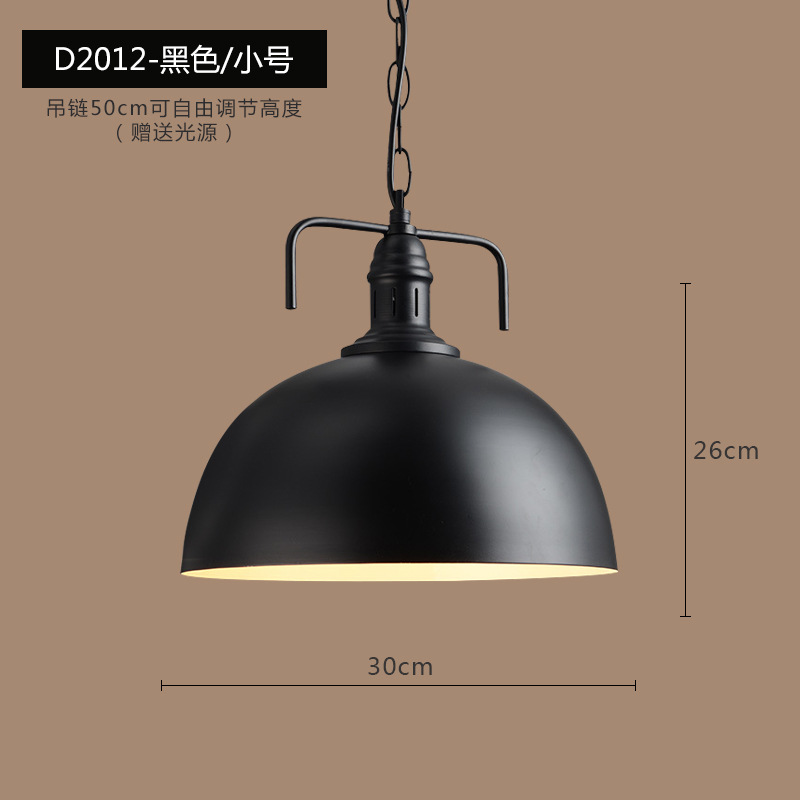 Retro industrial decoración de viento candelabro restaurante oficina café bar tienda simple lámpara de lámpara comercial