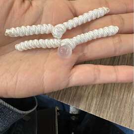 虫扣手工毛毛虫盘扣一字带珠中国风国风盘扣子旗袍唐装纽扣手工扣