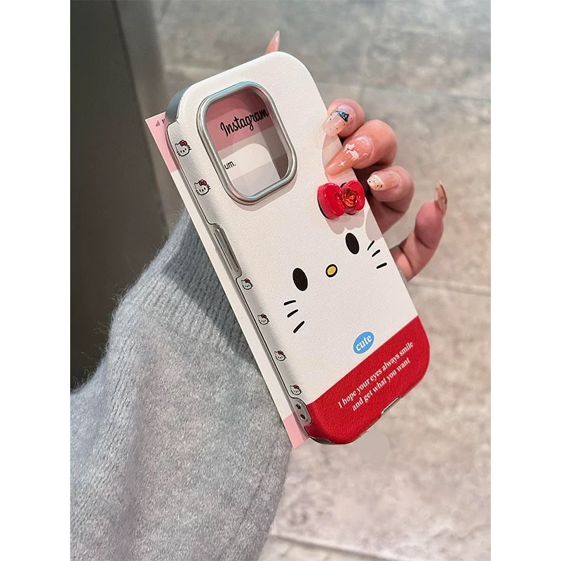 Chica corazón ins brillo a cuadros kt para iPhone 16PM funda para teléfono móvil Apple 15ProMax piel 14/13