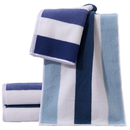 Pure cotton A-grade wholesale thick soft absorbent bath towels for home use, high-yang face towels, 100% cotton, as a gift.