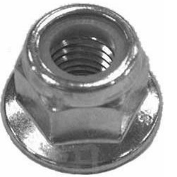 供应非金属嵌件六角法兰面锁紧螺母