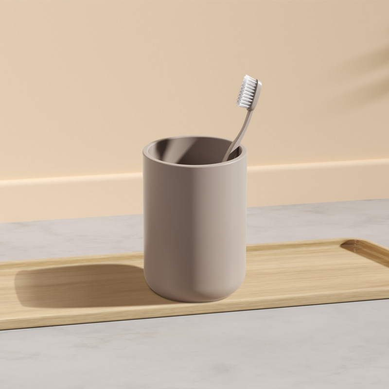 Tandborstglas i japansk stil för par till badrummet_voghion.com