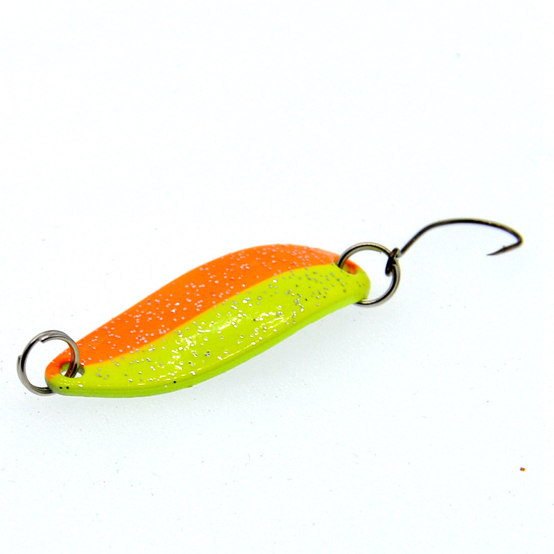 Metal Spoons Fishing Lures Leech Flutter Spoon Fresh Water Bass Swimbait Tackle Gear