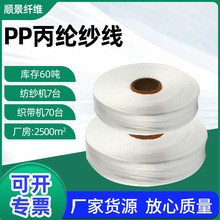 丙纶丝厂家s生产丙纶丝PP纱线 多规格pp白色丙纶丝