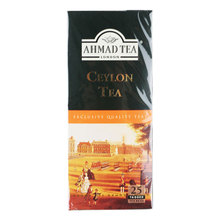 英国AHMAD亚曼 锡兰红茶25入茶包 斯里兰卡高地红茶茶叶袋泡茶包