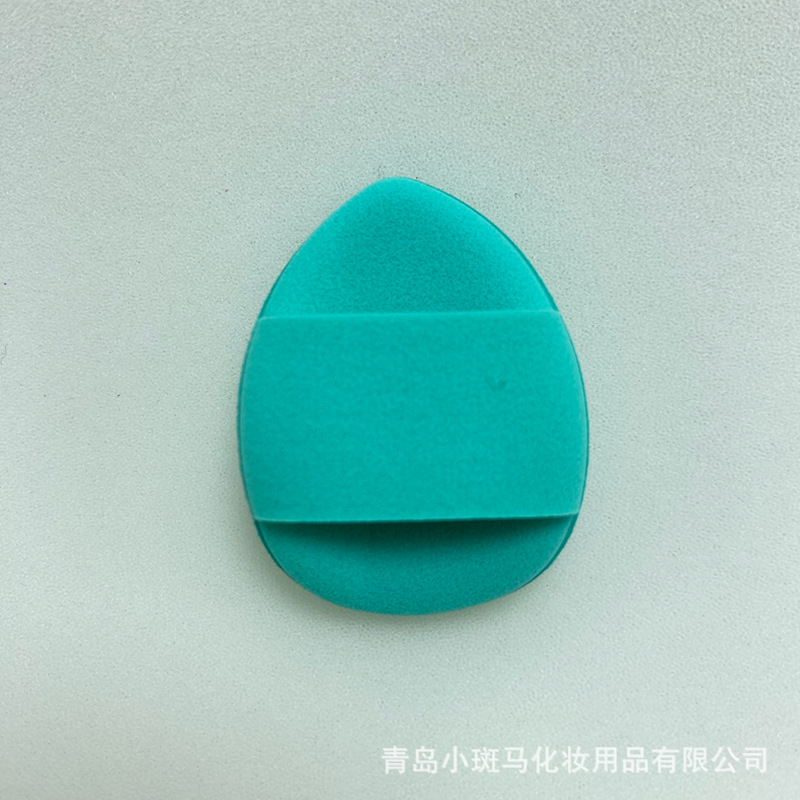 指先パフミニクッションパフ乾湿両用小水滴カバートランペット指マントーbbパフ|undefined