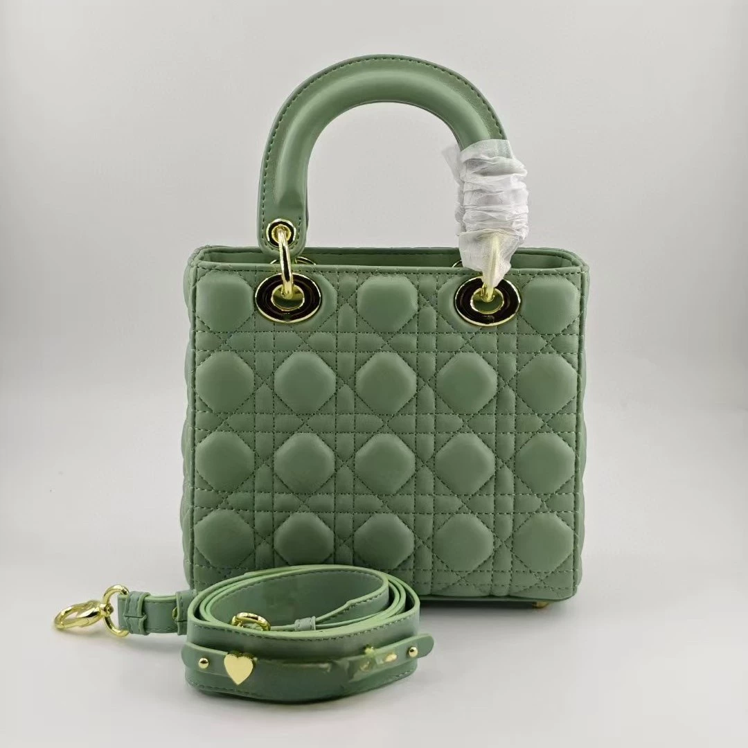(Cross-border trading), chain, bag with diamond pattern, high-end, chain bag