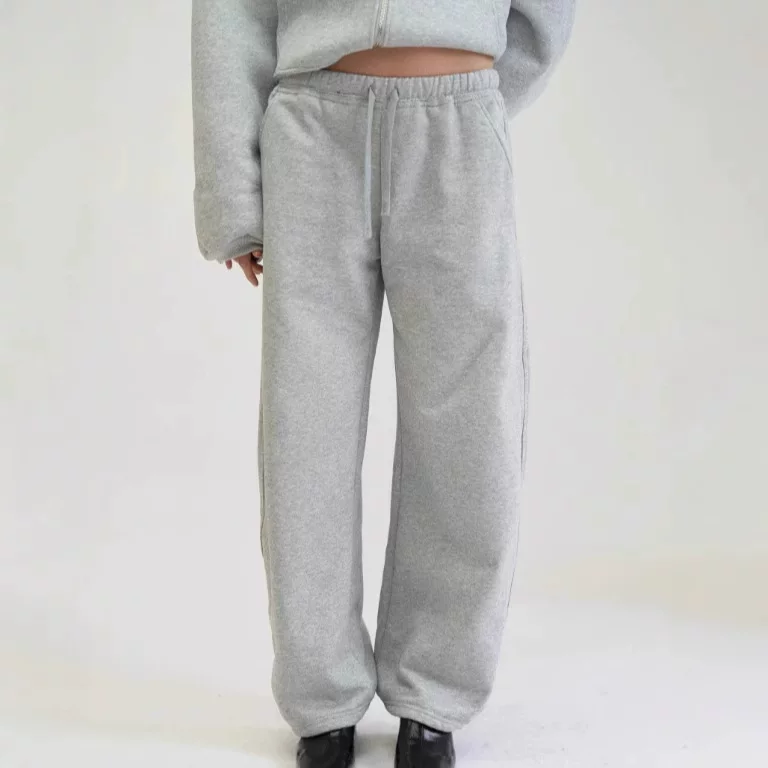 Спортивные цветные fleece демисезонные брюки для мужчин и женщин, эластичный пояс, свободный крой, шнуровка