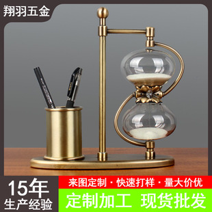 Retro Home Office Desk Timer Ornaments Hourglass Retro Customized High-End Hourglass Timer Ornaments