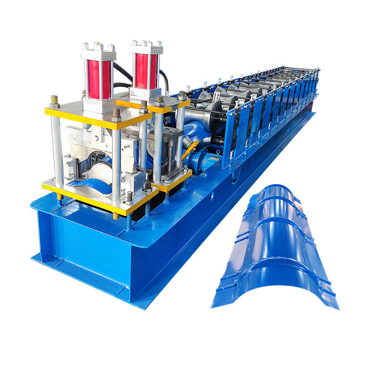 彩钢瓦机器设备 全自动312型屋脊瓦压瓦机成型机械 脊瓦机设备