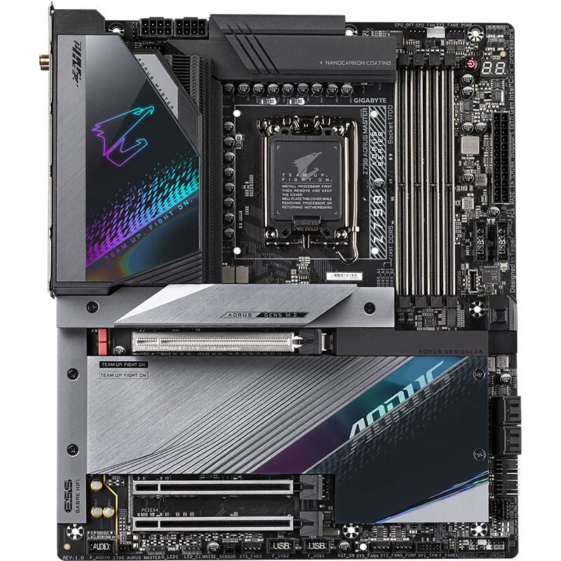 Материнская плата Super Diao Z790 AORUS MASTER, поддержка DDR5 (Z790/LGA 1700)