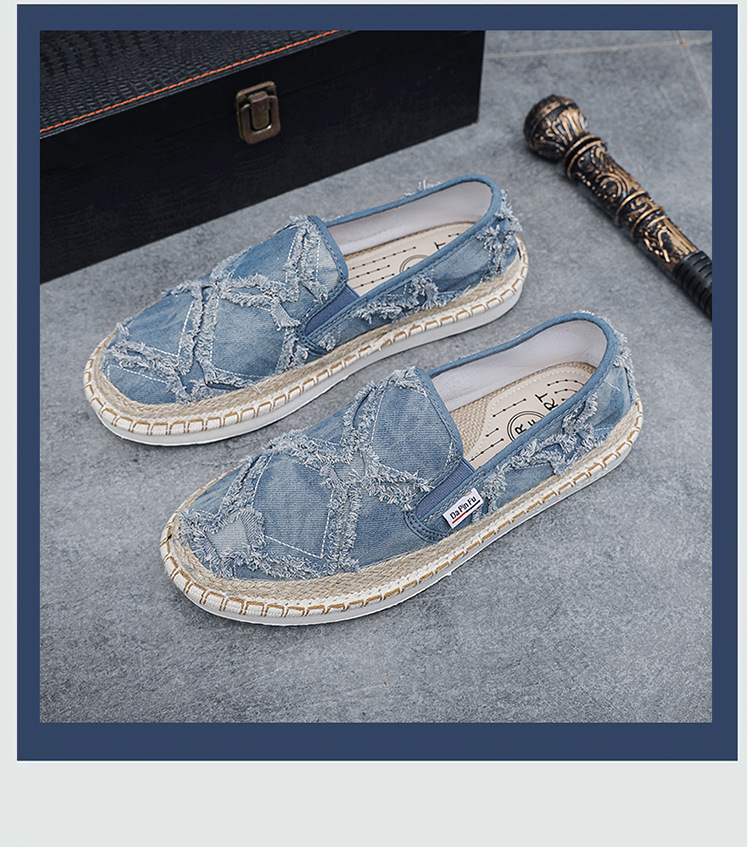 Altxic Espadrilles Plates en Toile Confort à Bout Fermé pour