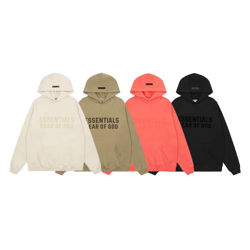 Cross-border hot-selling Western and Eastern Essentials Trend Brand Padded Hooded Sweatshirt Men FOG Hooded Sweatshirt