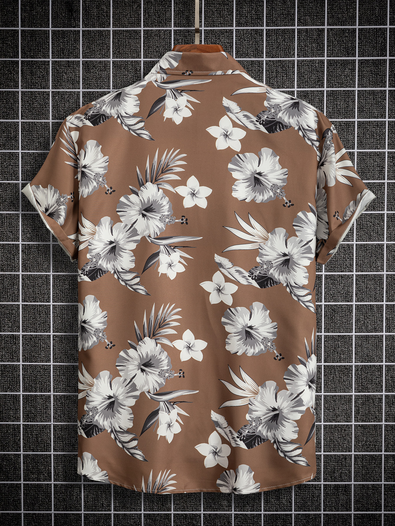 2024 New Men's Digital Printed Shirts are Simple and Fashionable_voghion.com