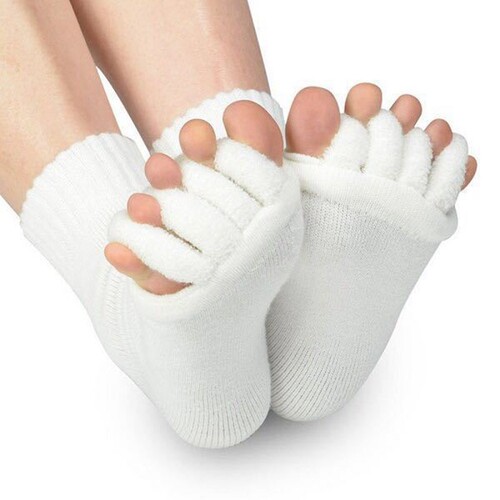 Toe socks, Korean health massage, yoga five-toe socks, leaky socks, correction of thumb valgus, Japanese floor socks