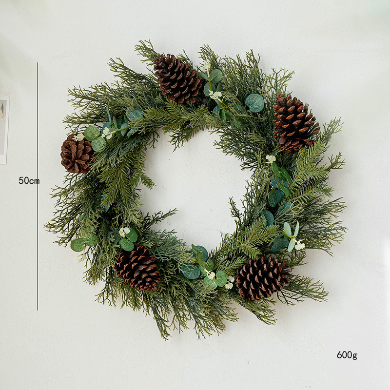国境を越えた新製品森系クリスマスpe花輪装飾ホームドア掛けクリスマス装飾品シーン配置|undefined