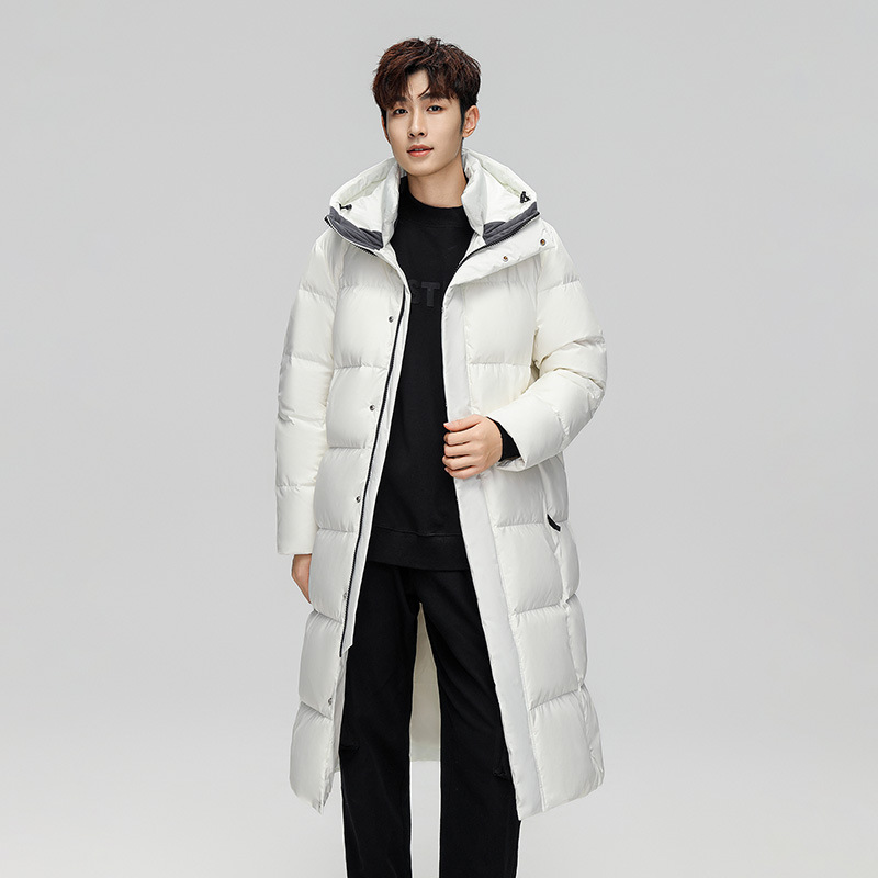 Winter solid color down jacket