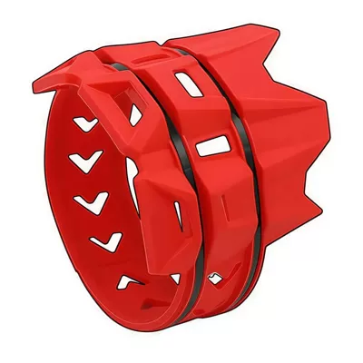 Off-Road Motorcycle Modification Parts, Exhaust Pipe Anti-Scalding Rubber Ring, Heat Insulation Rubber, Anti-Scratch Protective Cover (Digər kuzov və aksesuarlar) - red