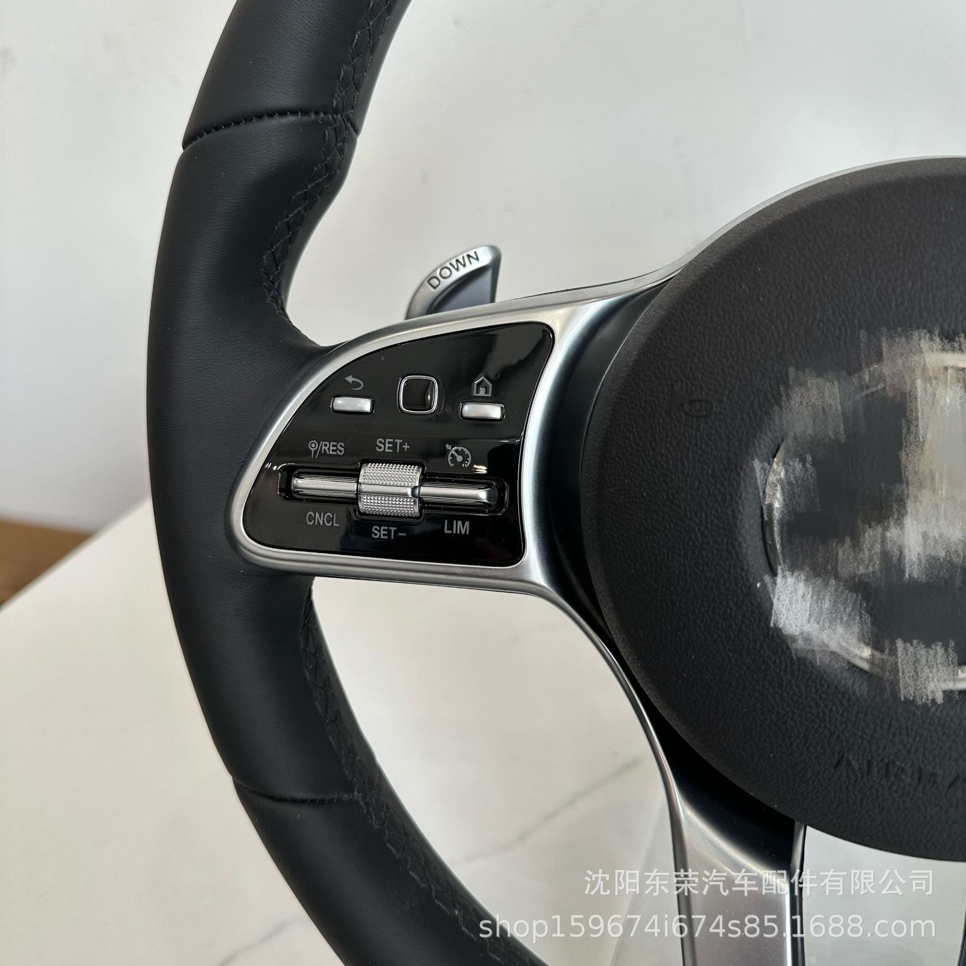 801 Genuine Leather Steering Wheel For Mercedes-Benz Old ACEGS Class