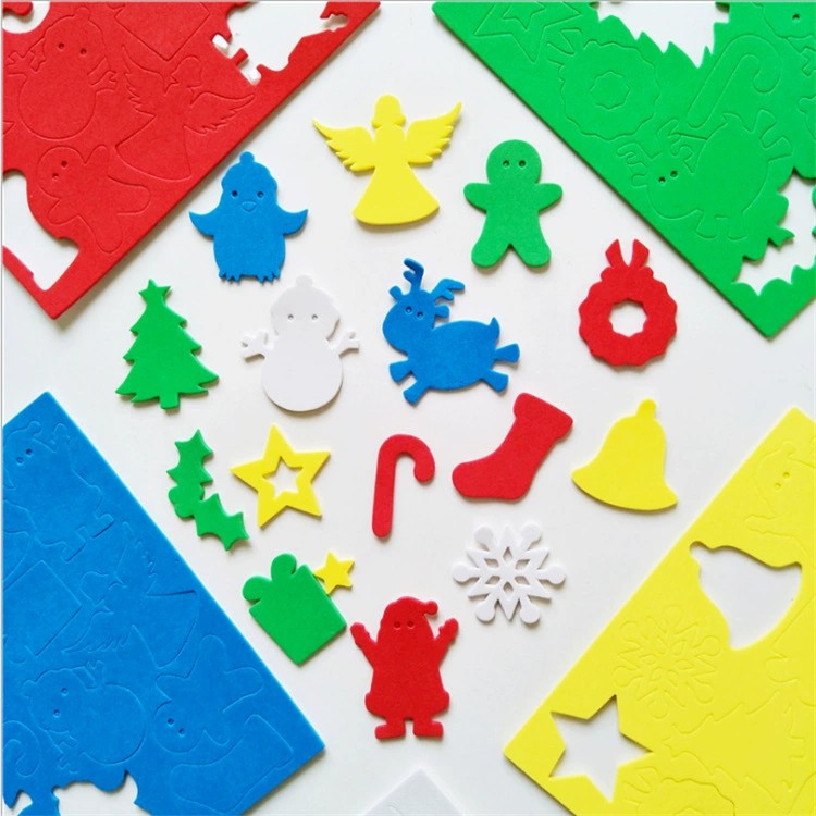 Детские наклейки из ЭВА не повторяют производство трехмерные наклейки в бумажном пакете для дома Интерактивные Развивающие игрушки для родителей и детей Для мальчиков и девочек