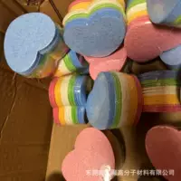 Сжатая цветная губка из древесной массы, мойка, хлопья, сжатая, черный розовый цвет кожи, поглощающий воду, расширяющийся губка
