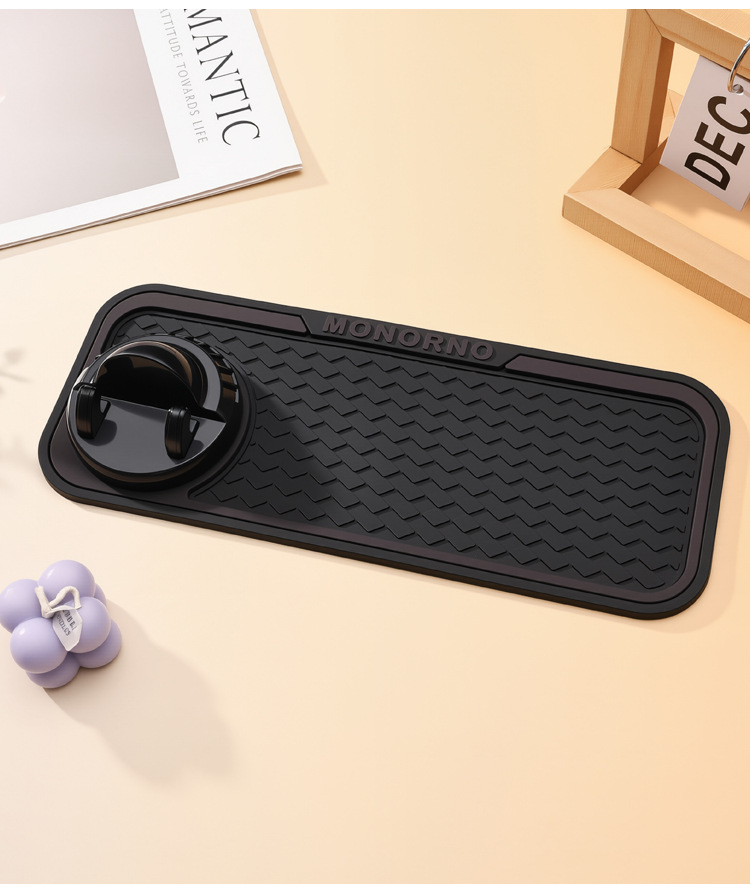 Car anti-slip mat, multifunctional car stand, dashboard accessories, temporary parking number plate