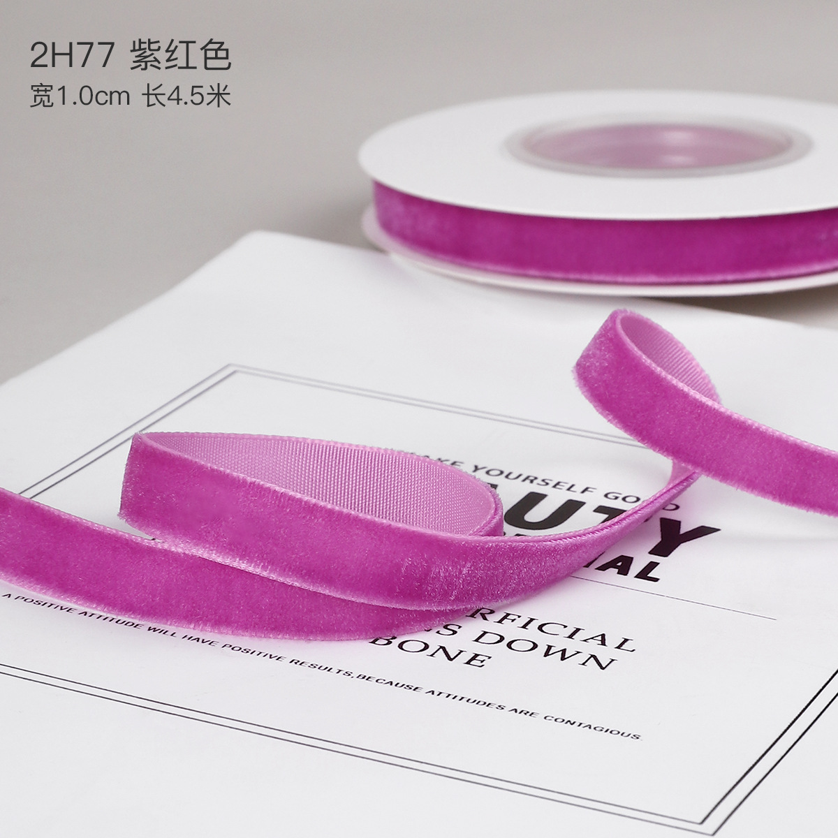 Año Nuevo vino al por mayor transfronterizo cinta de terciopelo cinta de regalo de Navidad arco DIY hecho a mano