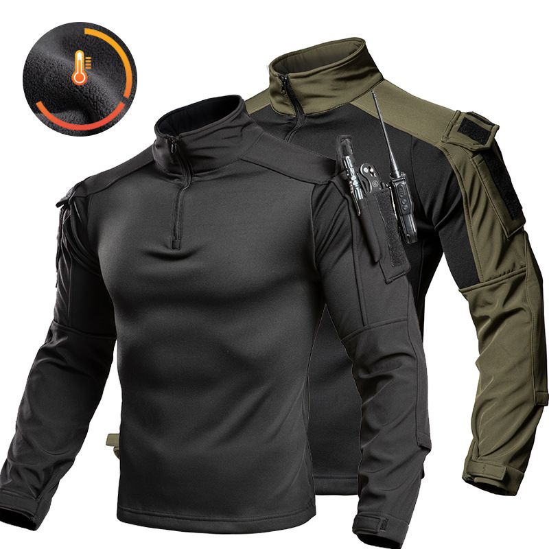Winter combat frog suit camouflage suit set for men, long-sleeved American-style outdoor frog training suit, tactical suit, cross-border