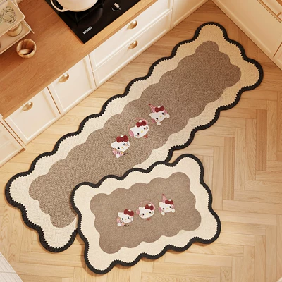 Avtomobil döşəmə paspasları, mat, water and oil absorbent - d-brown-island-sweetness-4060cm-single-piece-of-diatom-mud