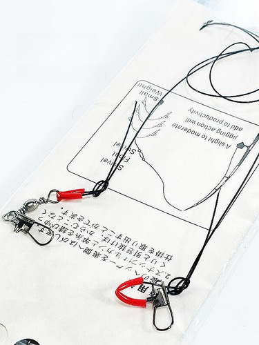 Three Hooked Dumbbell Lines Tied by Hand to Prevent Tangling, Sea Fishing Jig Hooks, Fishing Tackle Wholesale