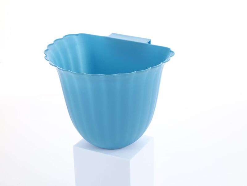 壁掛け式フラワーゴミ箱 家庭用 キッチン デスク コーヒーテーブル カウンター ゴミ処理 吊り下げ式 省力 環境に優しい|undefined