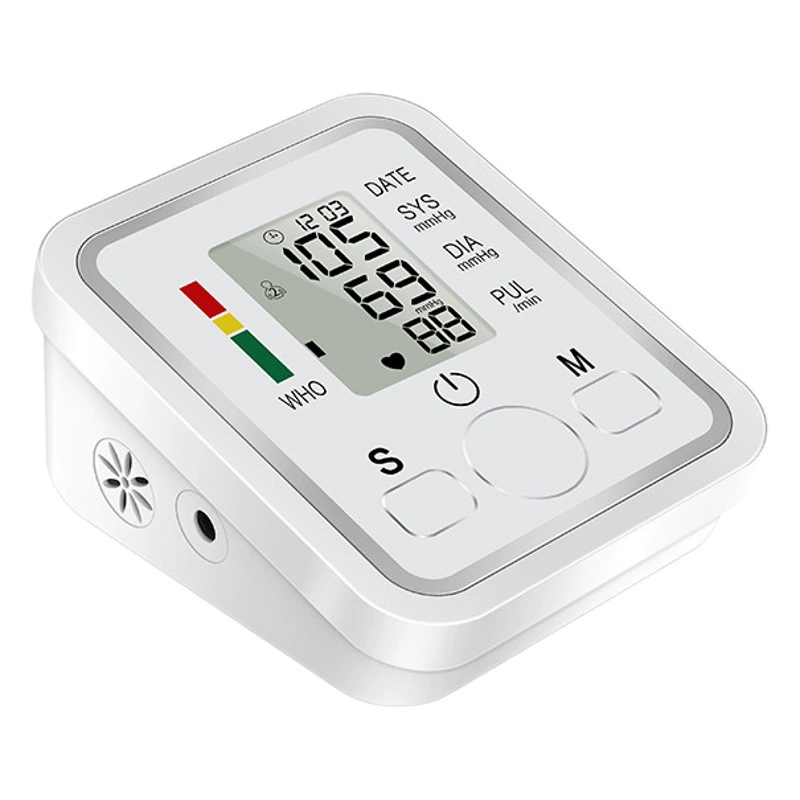 Трансграничный электронный сфигмоманометр для измерения артериального давления, бытовой высокоточный английский, русский, тайский, нарукавный сфигмоманометр с маленьким экраном