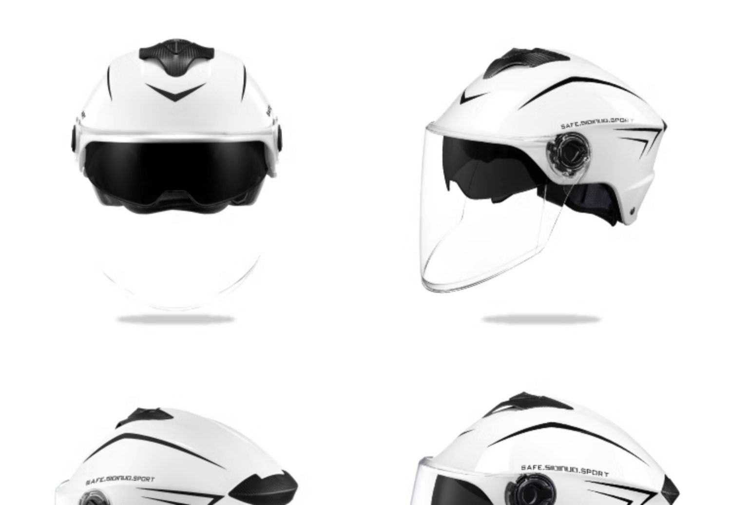 New national standard 3C certification electric car helmet men and women summer sunscreen four seasons universal battery motorcycle helmet