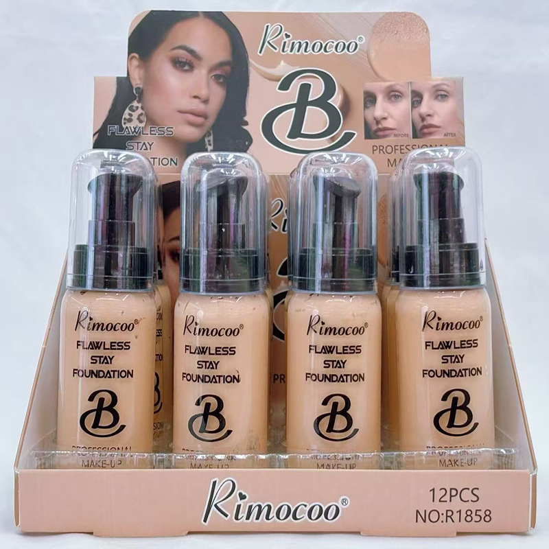 Base de Maquillaje Líquida de 4 Colores, Hidratante y Corrector image 3