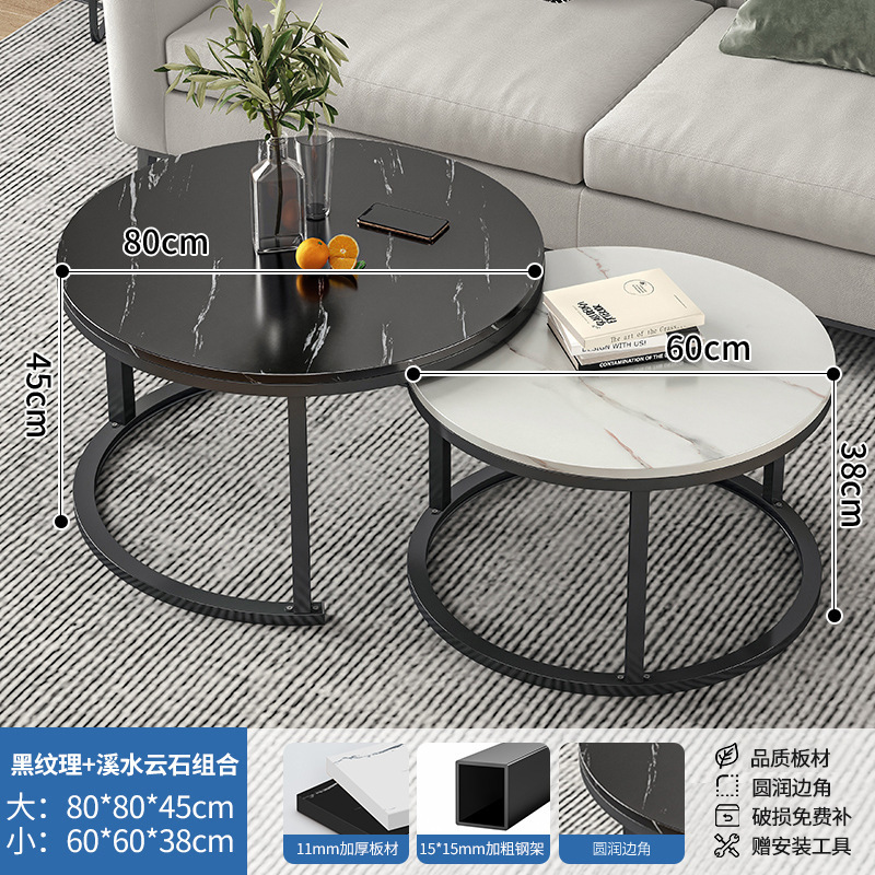 80cm 블랙 질감 + 60cm 스트림 대리석 블랙 프레임