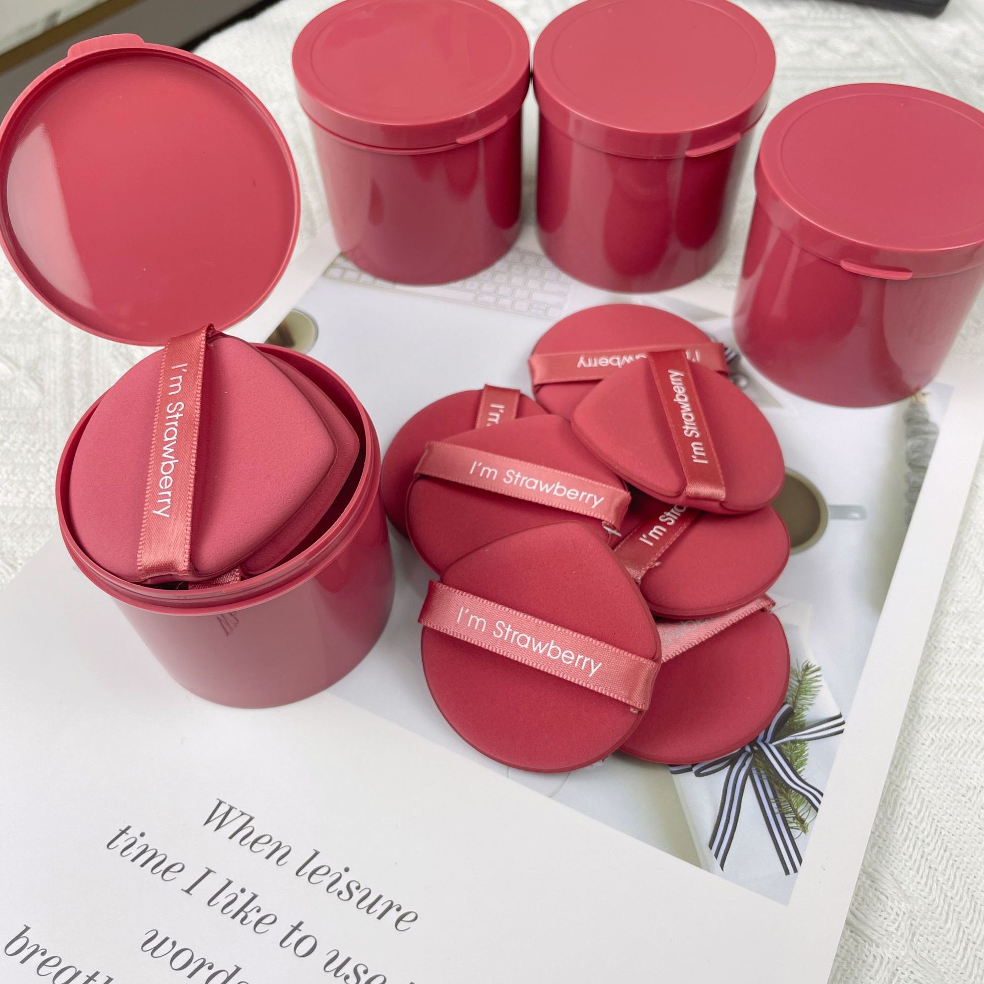 Air cushion powder puff, dry and wet dual-purpose, super soft, non-powdering beauty, egg sponge setting powder, loose powder, makeup foundation liquid Specification drawing