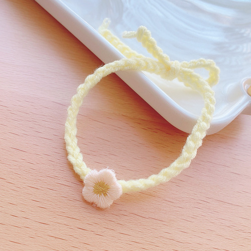 Pet Classification Identification Collar Newborn Puppy and Cat Identity Marking Rope Dog and Cat Newborn Knitted Cat Collar