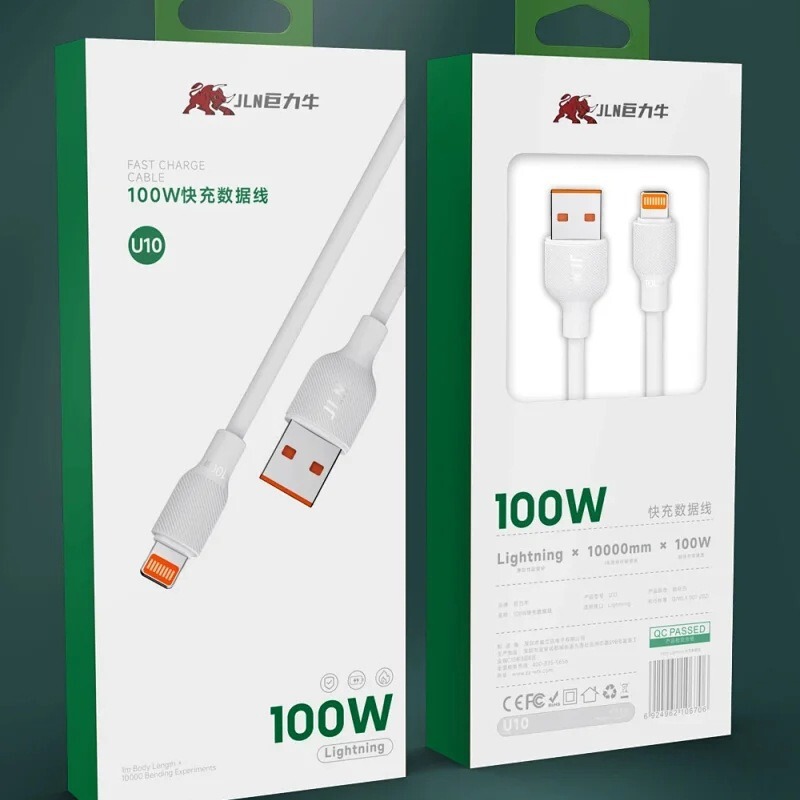 Juli Niu U10 Running Data Line 100W Mobile Phone Fast Charging Data Line Cost-effective Data Line Juli Niu U10 Running Data Line 100W Mobile Phone Fast Charging Data Line Cost-effective Data Line